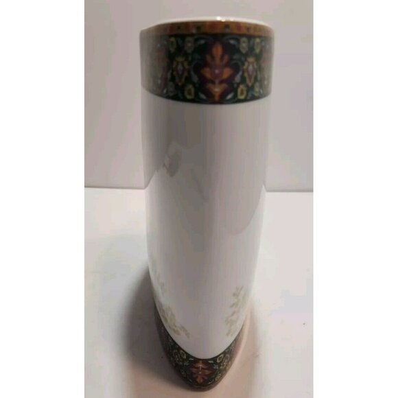 Vtg PT Tirschenreuth Bavaria Cavallo Oval Vase/Planter Man on Horse with Dog - Picture 2 of 14